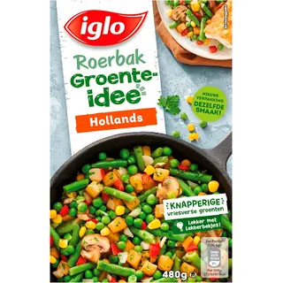Iglo Roerbak groente idee hollands