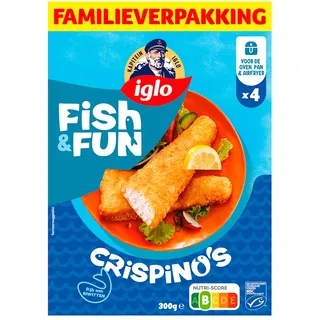Iglo Fish&fun crispino's familieverpakking