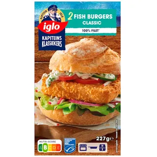 Iglo Fish&fun visburgers