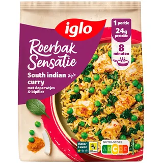 Iglo Roerbak sensatie south Indian curry