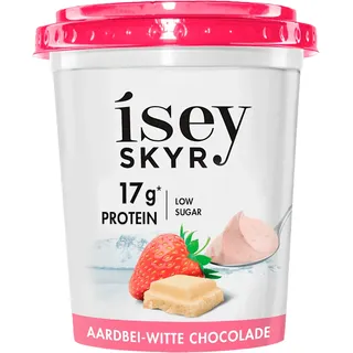 Isey Skyr aardbei witte chocolade