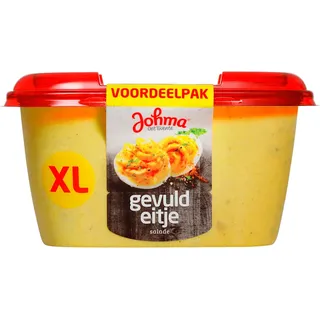 Johma Gevuld eitje salade XL voordeelpak