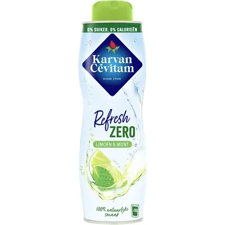 Karvan Cevitam Refresh Zero limoen & munt siroop