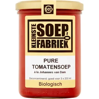 Kleinste Soepfabriek Pure tomaten soep biologisch