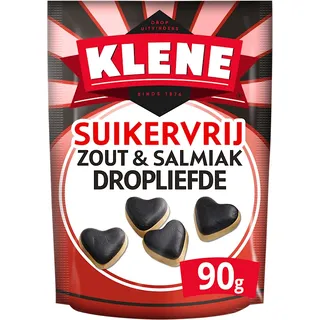 Klene Suikervrij zout & salmiak dropliefde