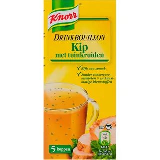 Knorr Drinkbouillon kip 5-pack