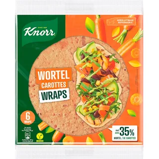 Knorr Wortel wraps met 35% wortel