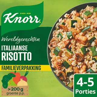 Knorr Wereldgerechten Italiaanse risotto XL