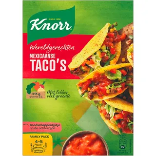 Knorr Wereldgerecht Mexicaanse taco's family