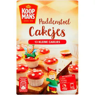 Koopmans Mix voor paddenstoelcakejes