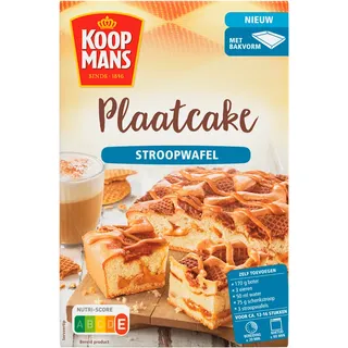 Koopmans Plaatcake stroopwafel