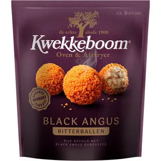 Kwekkeboom Oven & airfryer black angus bitterballen