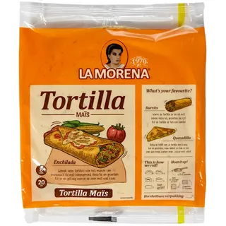 La Morena Tortilla wraps met maismeel medium