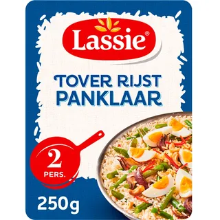 Lassie Tover rijst panklaar