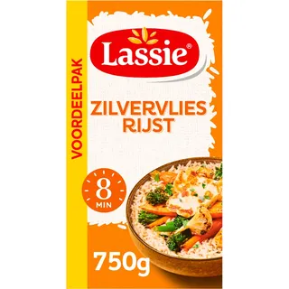 Lassie Zilvervlies rijst voordeelpak
