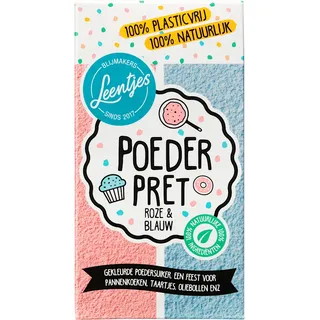 Leentjes Poeder pret roze & blauw