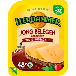 Leerdammer Jong Belegen Caractère plakken