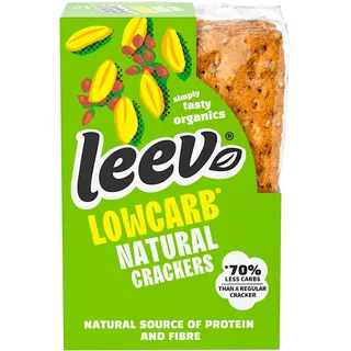 Leev Lowcarb crackers naturel