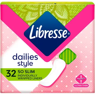 Libresse Dailies style so slim inlegkruisjes