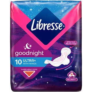 Libresse Goodnight ultra+ wings maandverband