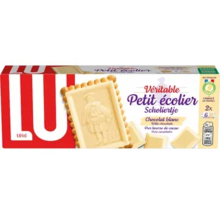 LU Scholiertje witte chocolade