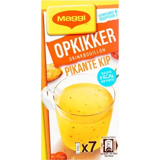 Maggi Opkikker drinkbouillon pikante kip 7-pack