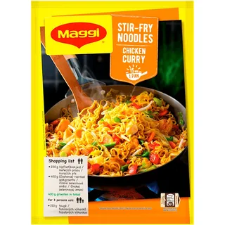 Maggi Stir-fry noodles chicken curry