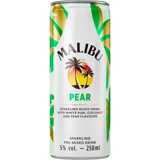Malibu Rum & pear