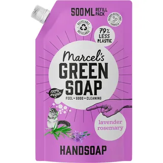 Marcel's Green Soap Handzeep lavender & rosemary navulling