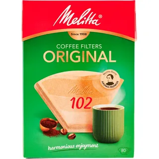 Melitta Original koffiefilters 102 bruin