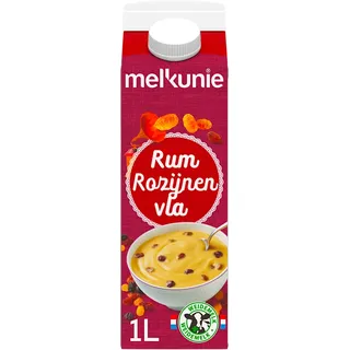 Melkunie Rum rozijnen vla