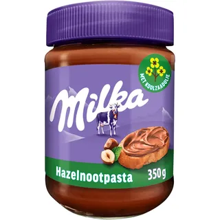 Milka Hazelnootpasta met chocolade