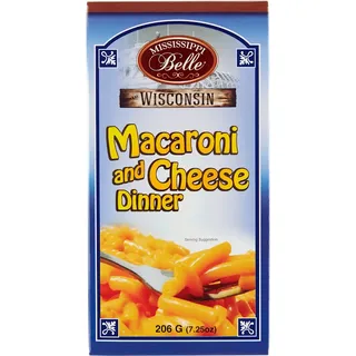 Mississippi Belle Macaroni and cheese dinner