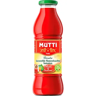 MUTTI Passata gezeefde tomaten basilicum
