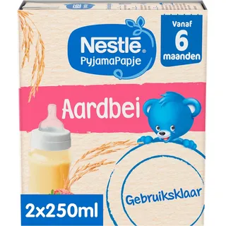 Nestlé Nestlé Pyjamapapje aardbei 2-pack