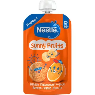 Nestlé Nestlé Sunny fruits knijpfruit banaan