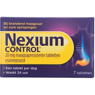 NEXIUM Control voor brandend maagzuur