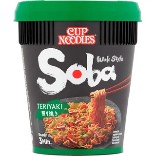 Nissin Soba cup noodles teriyaki