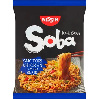 Nissin Soba yakitori chicken noodles