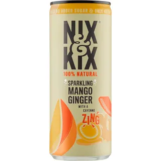 Nix & Kix Sparkling mango ginger