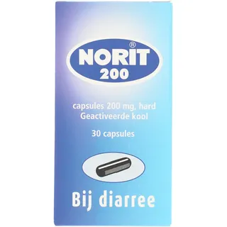 Norit Bij diarree 200mg capsules