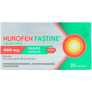Nurofen Fastcaps 400mg zachte capsules