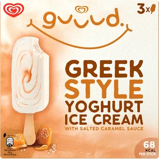 Ola Greek style yoghurt ice cream caramel