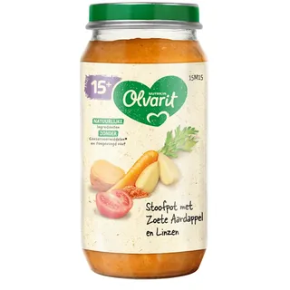 Olvarit Stoofpot met zoete aardappel linzen