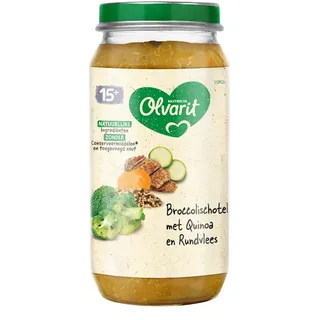 Olvarit Broccolischotel quinoa rundvlees