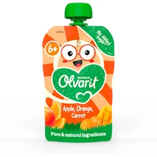 Olvarit Knijpfruit appel sinaasappel wortel