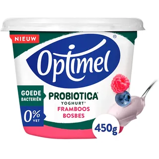 Optimel Probiotica yoghurt framboos bosbes