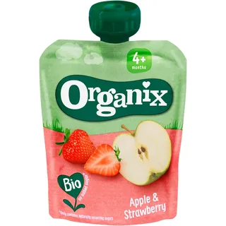 Organix Knijpfruit appel & aardbei