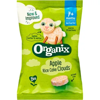 Organix Apple rice cake clouds