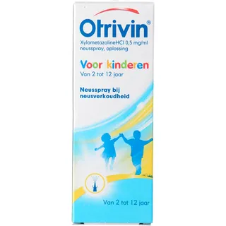 Otrivin XylometazolineHCI 0,5 mg/ml kinderen